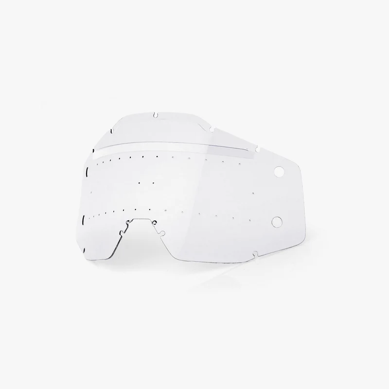 RACECRAFT/ACCURI/STRATA FORECAST Lens Sonic Bumps - w/mud visor - Clear