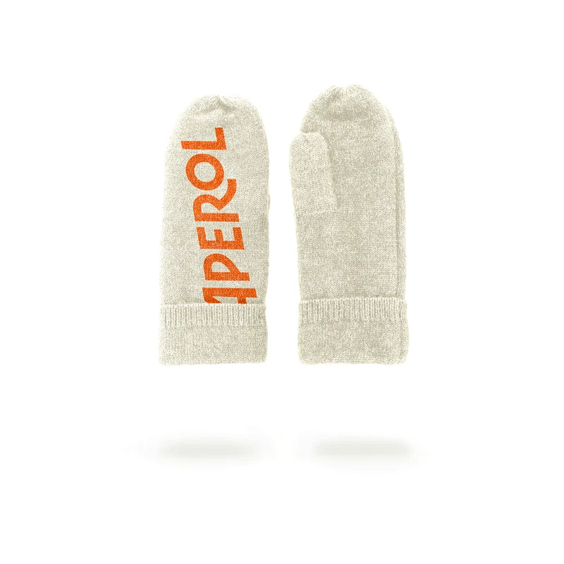 Aperol winter gloves