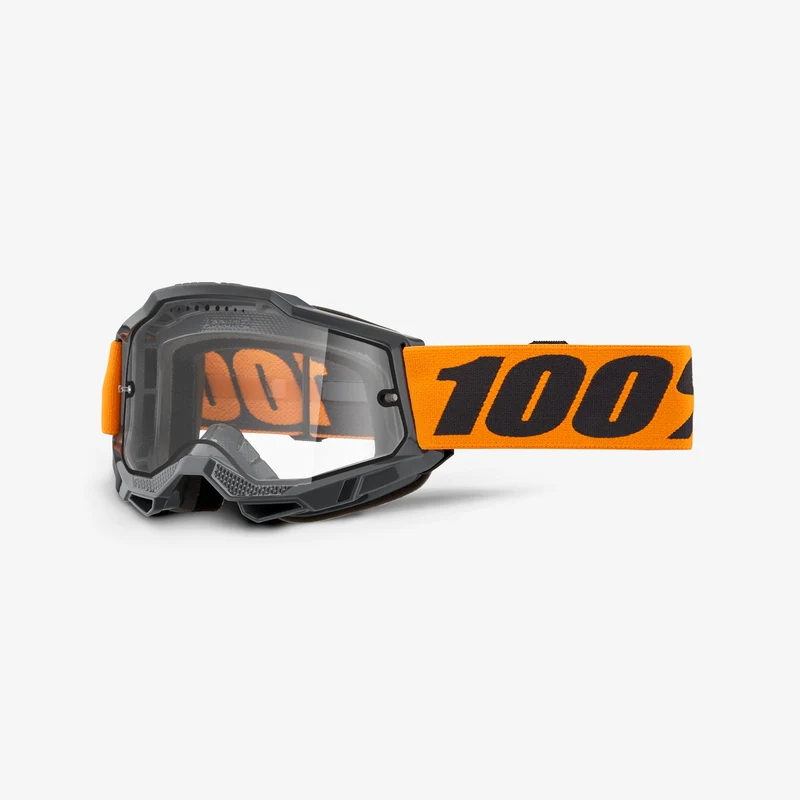 ACCURI 2 ENDURO MTB Goggle Orange - Clear Lens