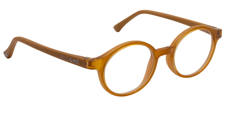 Charly transparant golden brown, maat 38