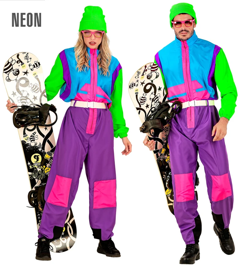 Retro snowboarder kostuum Otto
