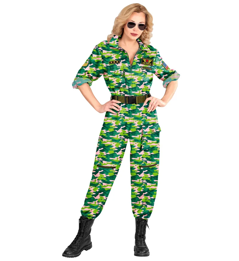 Straaljager pilote Jacky camouflage
