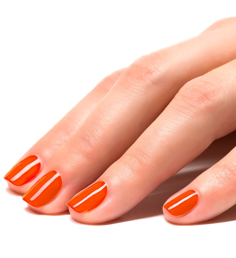 Nagellak waterbasis Emily oranje
