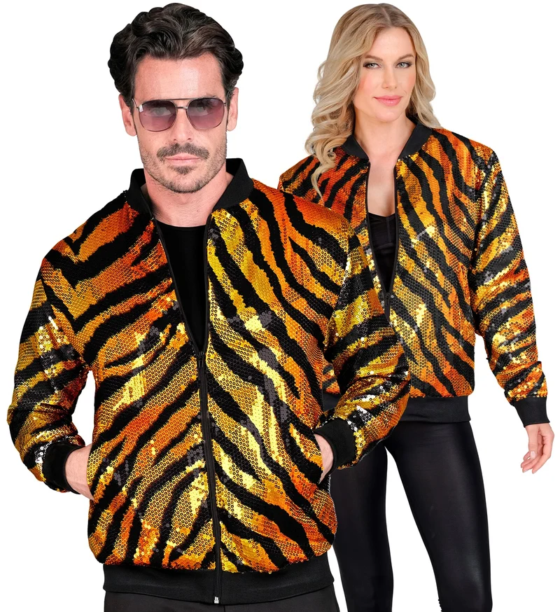 Bomberjack tijger print