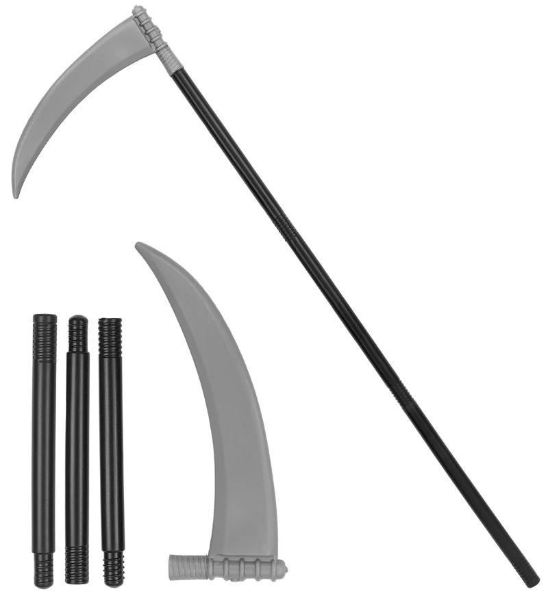 Inklapbare zeis 102 cm zwart met grijs blad
