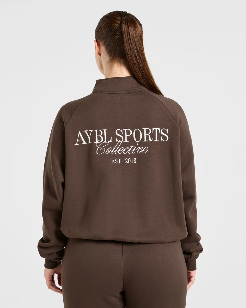 Sports Collective Oversized 1/4 Zip Pullover - Bruin