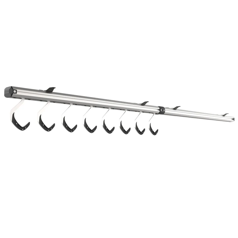 SpaceRail Bike Storage System - Ceiling - 8 Hooks