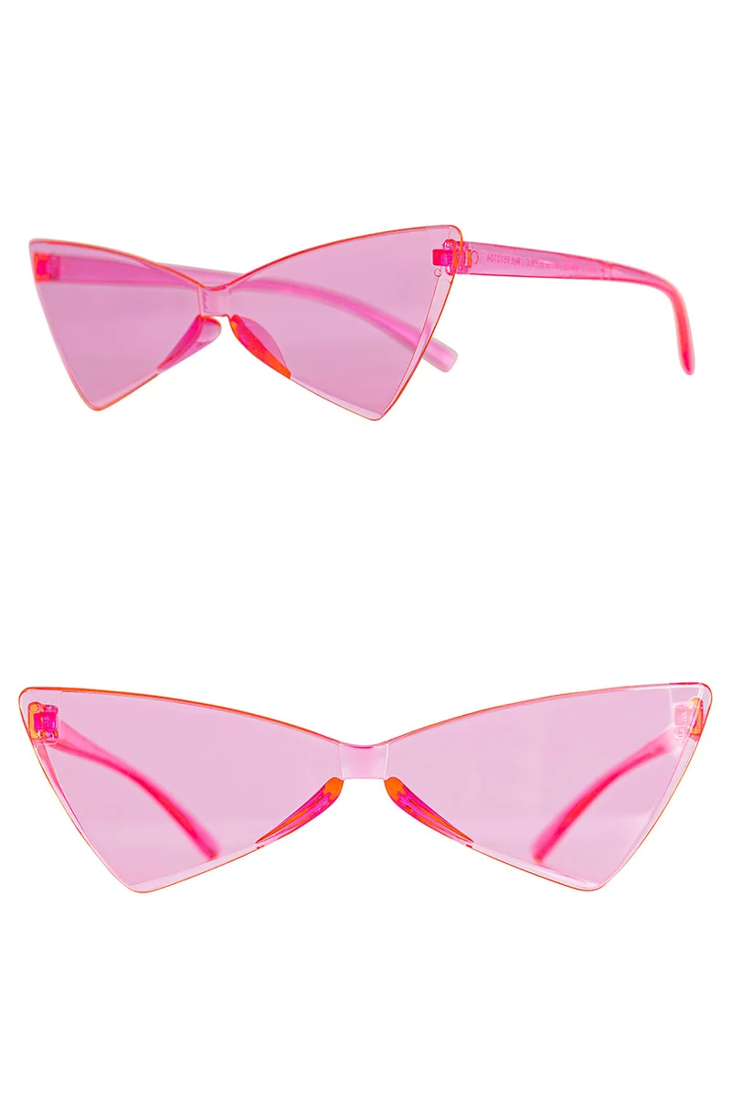 Bril Cat Eye roze