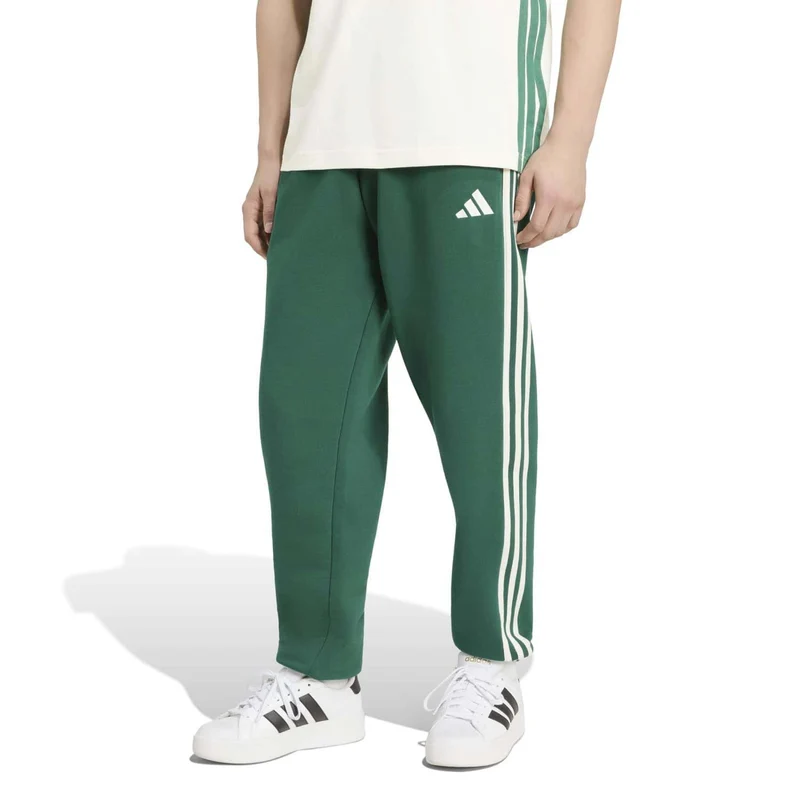THREE STRIPES fleece joggingsbroek