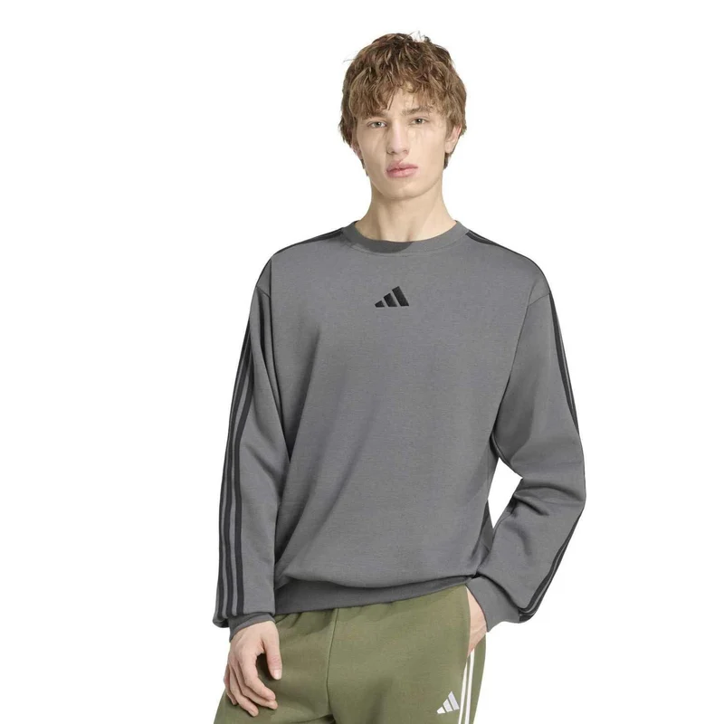THREE STRIPES fleece trui