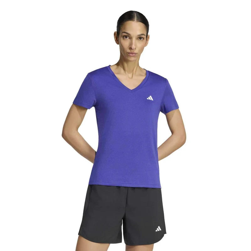 Women's mininmal V-neck T-shirt