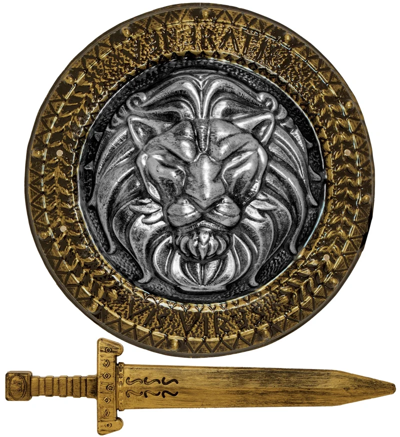 Leeuwenhart schild en zwaard