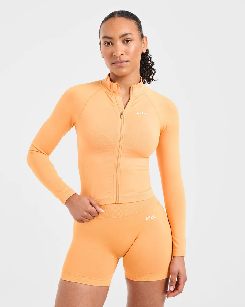 Adapt Seamless Jacket - Bright Oranje