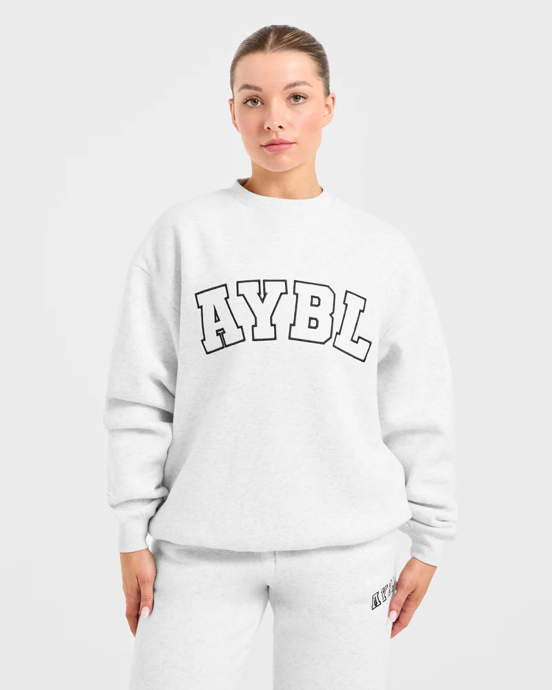 Varsity 2.0 Oversized Sweatshirt - Heather Grijs