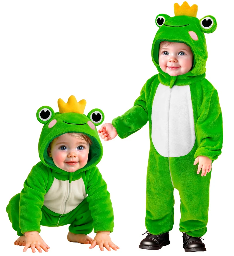 Kikker kostuum pluche fluweel Froggy