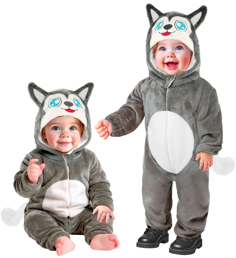 Husky pak pluche fluweel hond