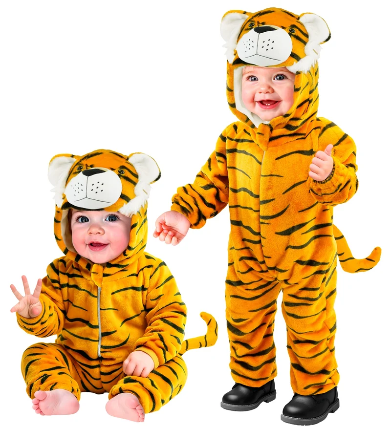 Tijger kostuum pluche fluweel tiger