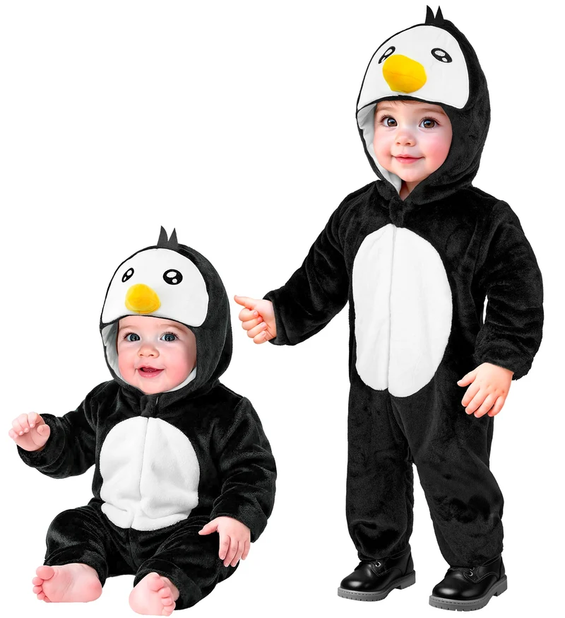 Pinguin kostuum pluche fluweel