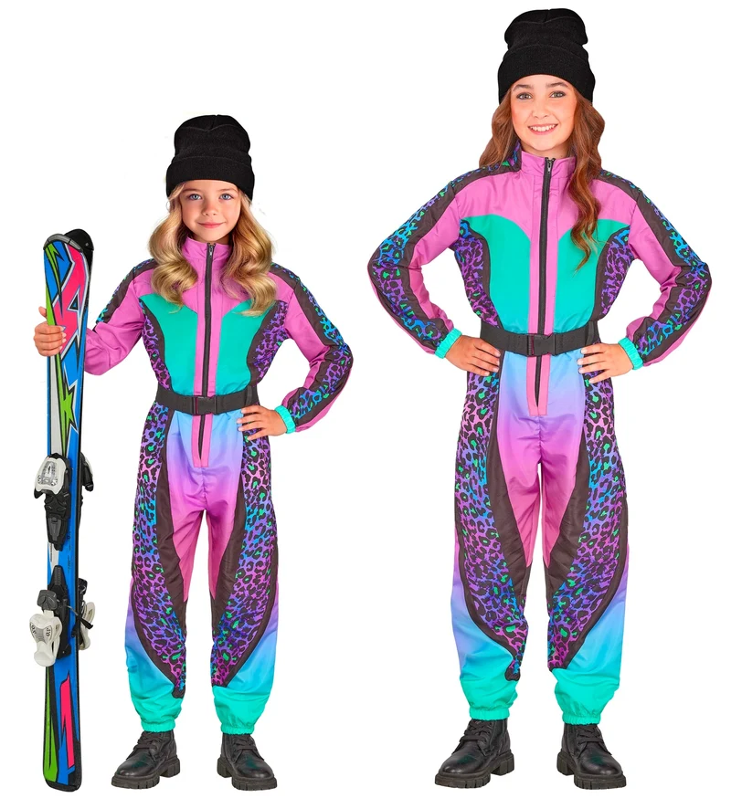 Fout ski pak snowboarder luipaard multi kinderen