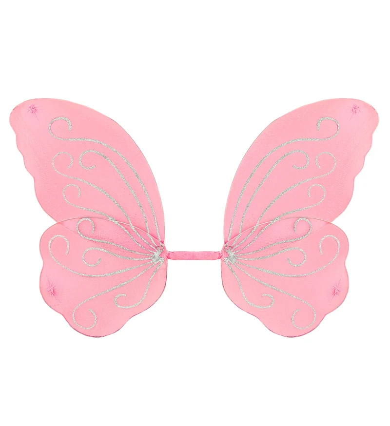 Vlinder vleugels roze