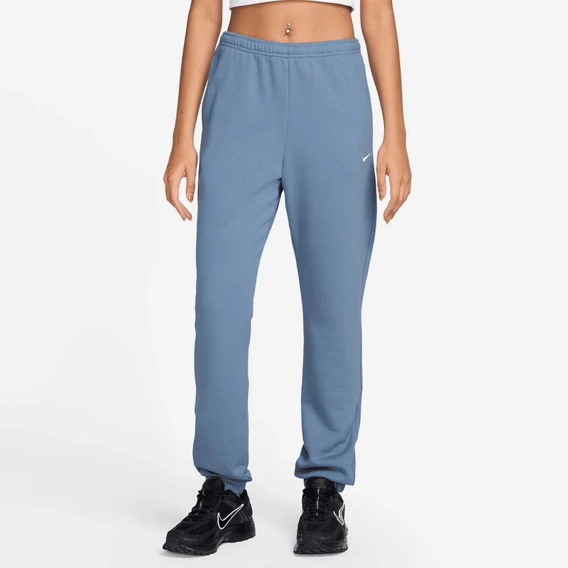 studio fleece mid-rise broek