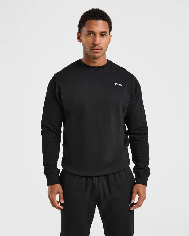 Essential Lightweight Sweater - Zwart