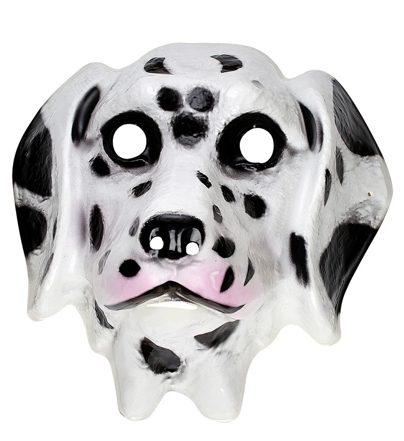 Dalmatiërmasker hond Ian plastic