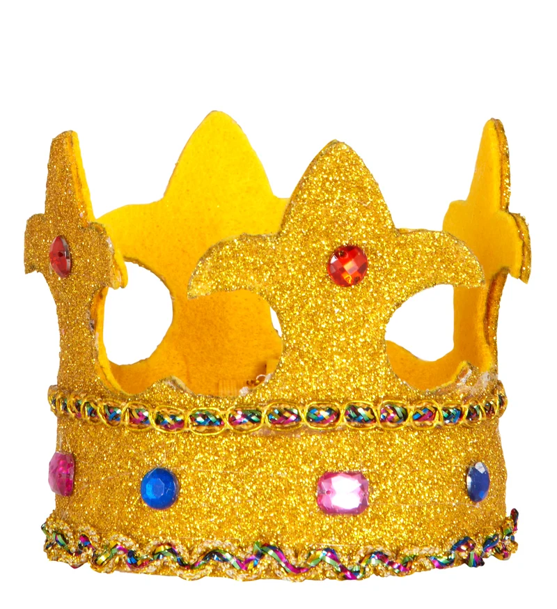 Prinsessen koningin kroon goud Alicia
