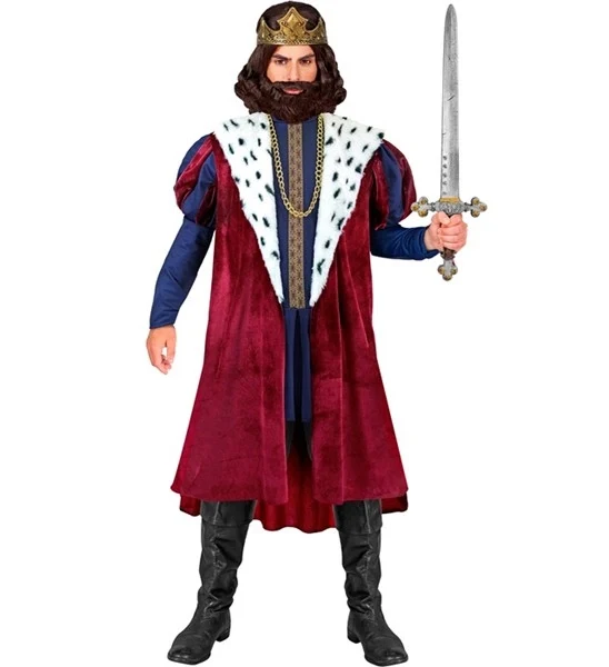 Koning kostuum Niels heren