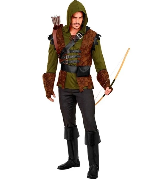 Robin hood kostuum Teun heren