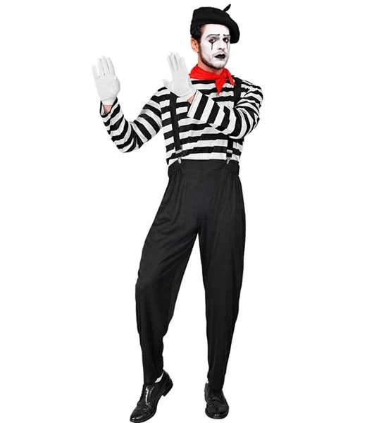 Pantomine man kostuum Luuk heren