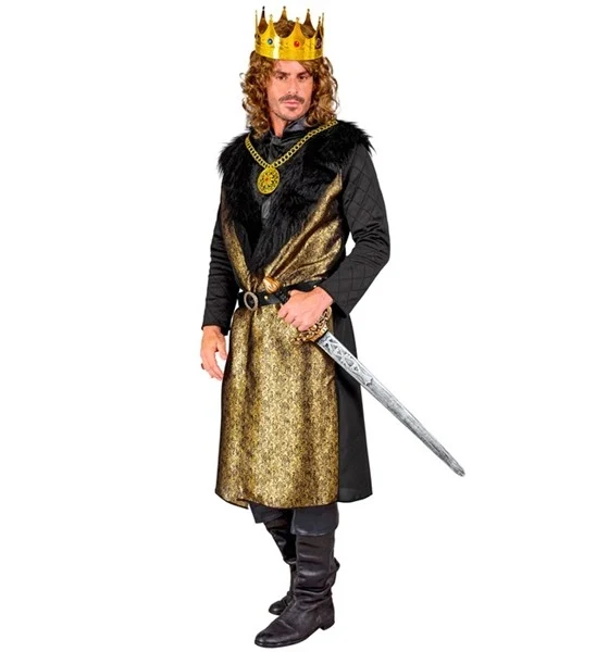 Middeleeuwse koning kostuum Sem