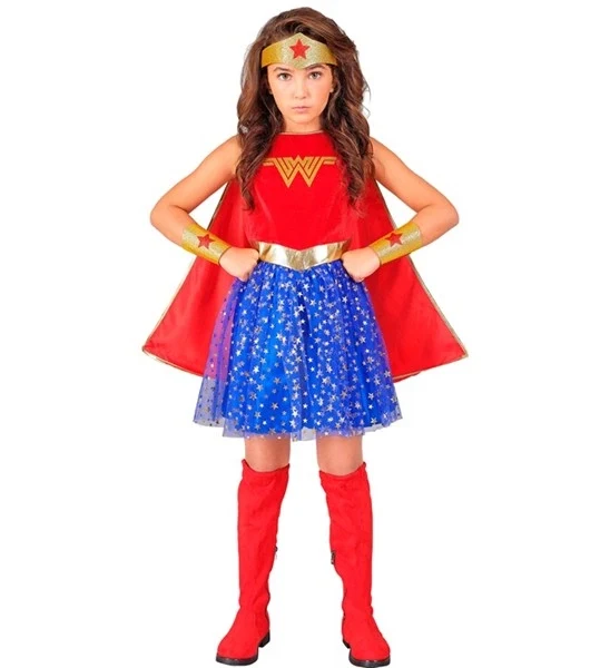 Wonder girl kostuum Mees kinderen