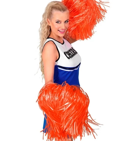 Pom pom oranje Evi