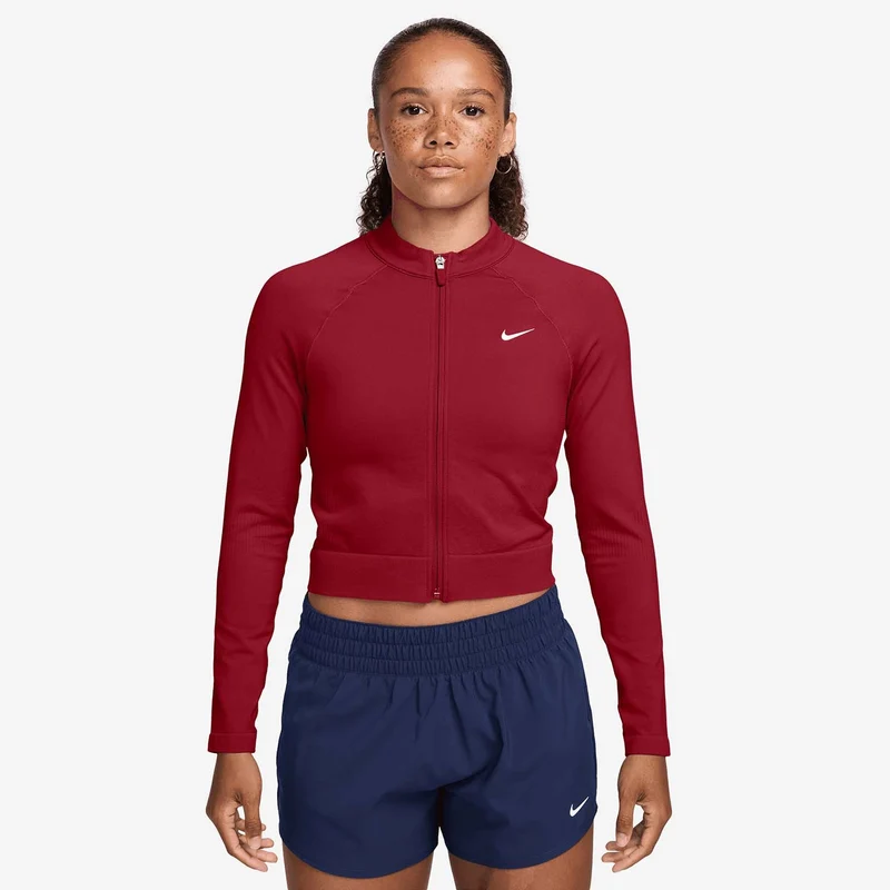 pro seamless Dri-FIT Full-Zip Mid-Layer Top