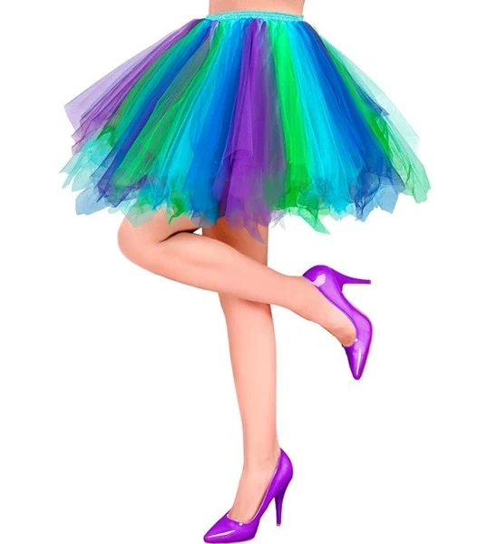 Tutu blauw/lichtblauw/groen Guus
