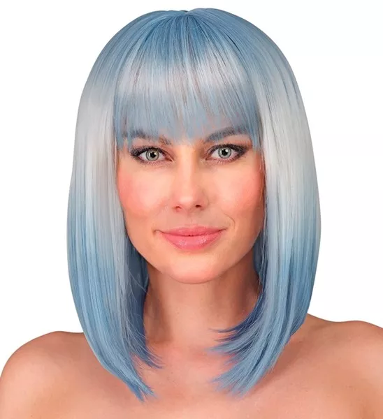 Pruik droomhaar layla blond blauw Olivia