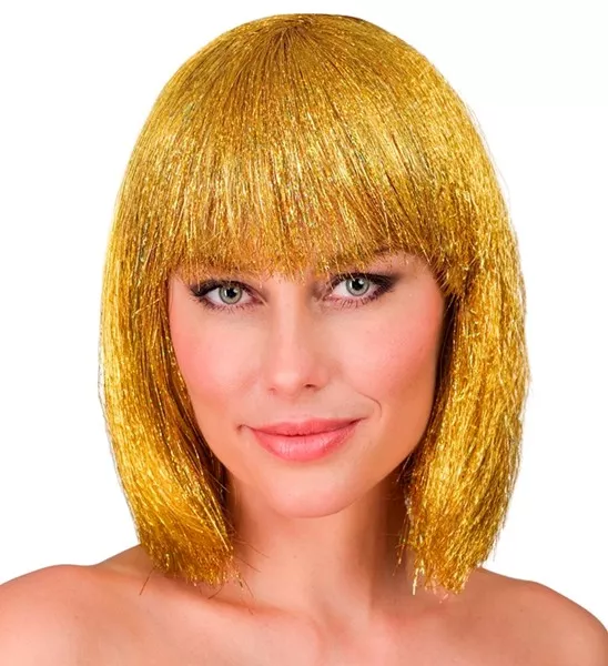 Pruik blits goud Ilse