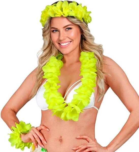 Hawaii set geel Gijs