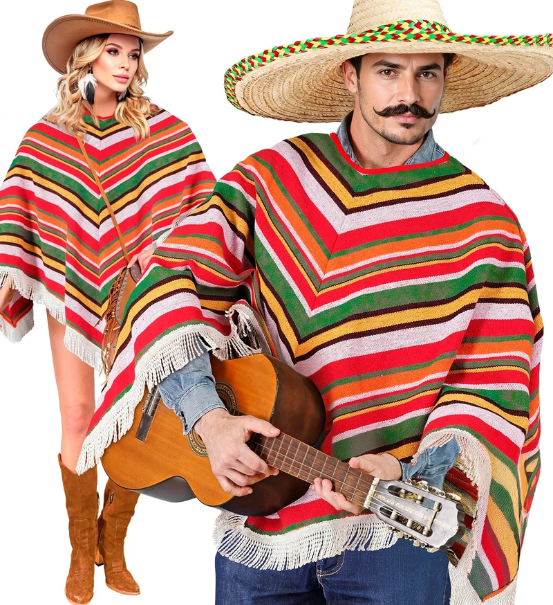 Mexicaanse poncho Sanne