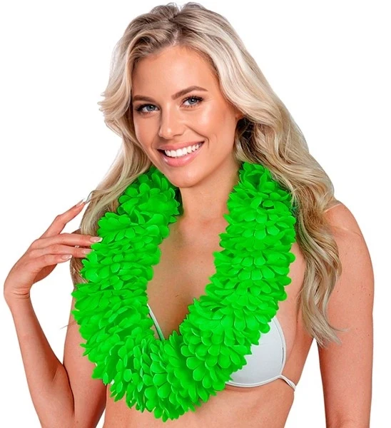Hawaii krans groen Joep
