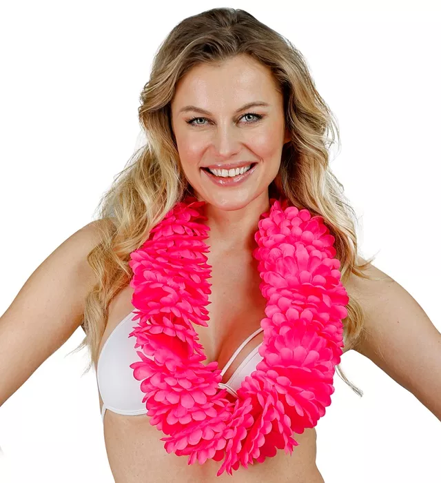 Hawaii krans roze Teun