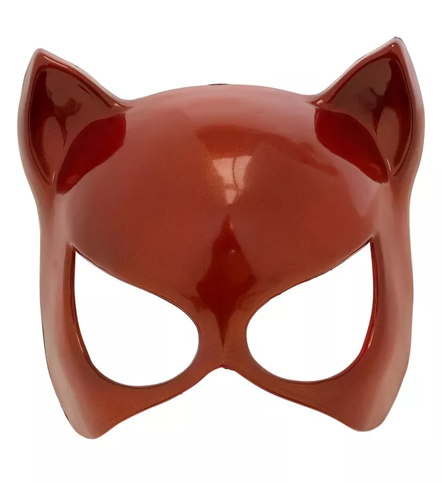 Oogmasker kat rood Fleur