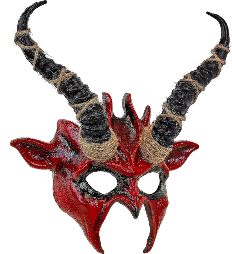 Masker sjamaan duivel Mats