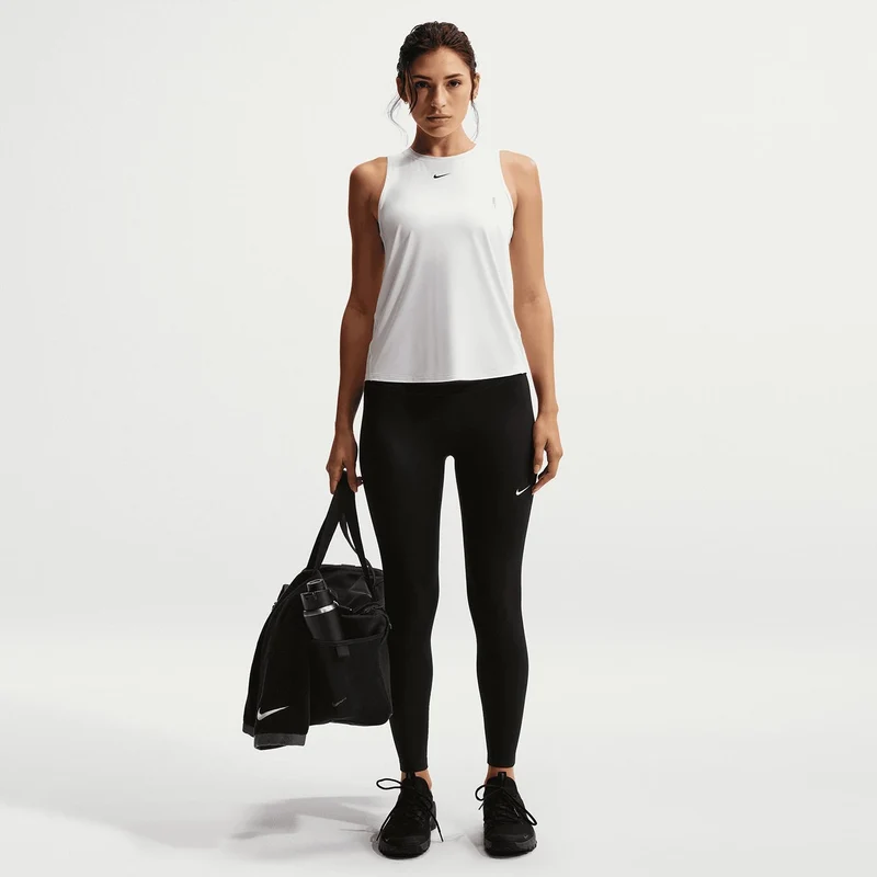 One 7/8-legging met hoge taille