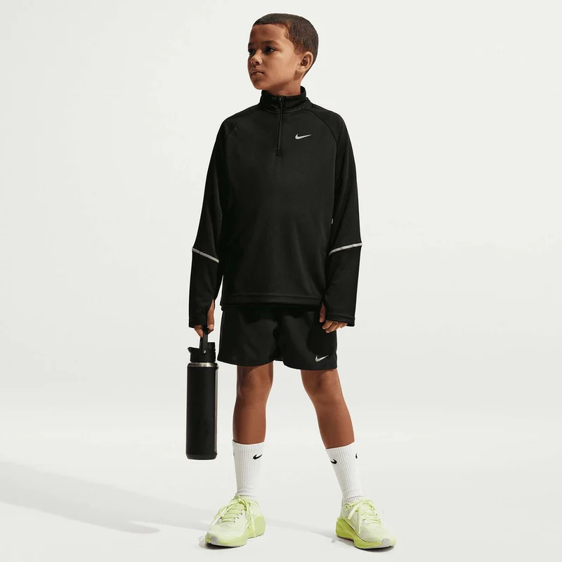 miler big kid's dri-fit 1/2-zip shirt
