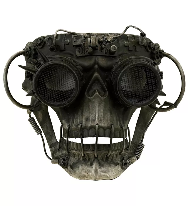 Masker steampunk schede Thomas