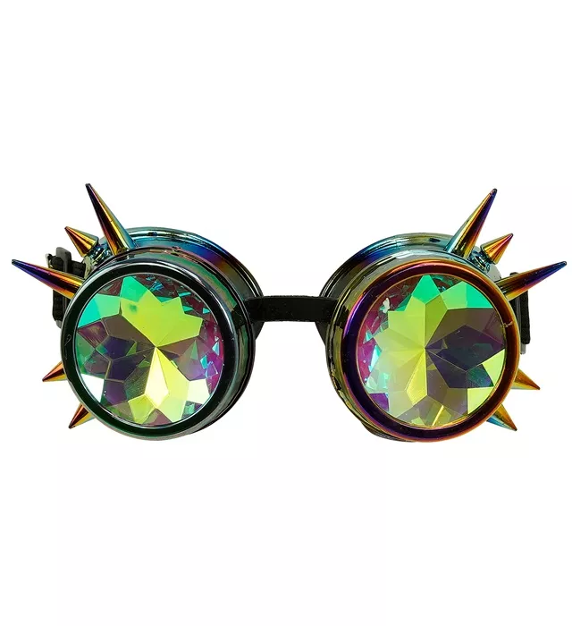 Bril steampunk kaleidoscoop Fleur