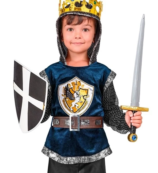 Middeleeuwse ridder kostuum Timo kinderen