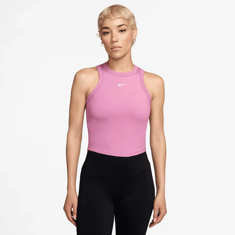 One Fitted Cropped tanktop met Dri-FIT